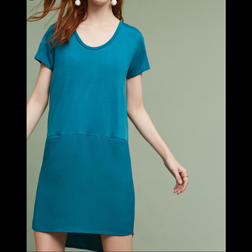 Anthropologie Contrast Knit Dress by Dolan Sz S